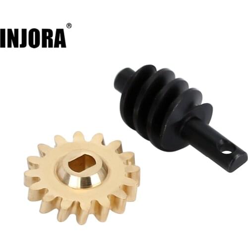 INJORA 16T Steel Differentials Axle Gear for 1/24 RC Crawler Car Axial SCX24 AXI90081 AXI00002 AXI00001 AXI00004 Upgrade Parts