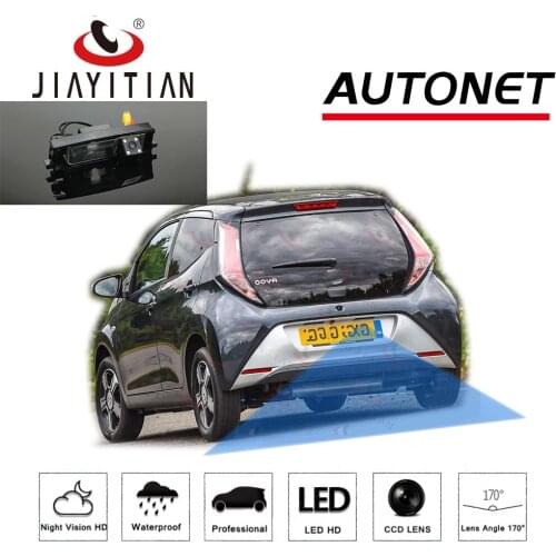 JiaYiTian rear camera For Toyota Aygo/Peugeot 10/Citroen C1/Reverse Camera/CCD/Night Vision/Backup Camera/License Plate camera