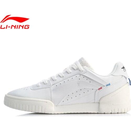 Li-Ning Women SIDEWALKS Basketball Culture Shoes Retro Leisure Sneakers LiNing Perforated Breathable Sport Shoes AGBP048 SJAS19