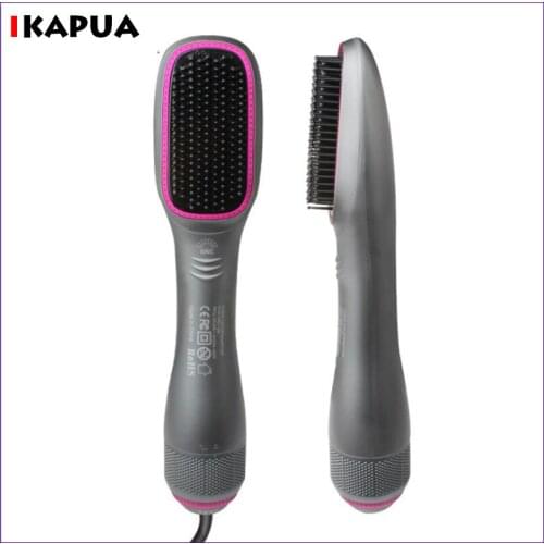 Multifunctional One Step comb Hair Dryer Hot Air Brush Styler and Volumizer Hair Straightener Curly Hair For Women