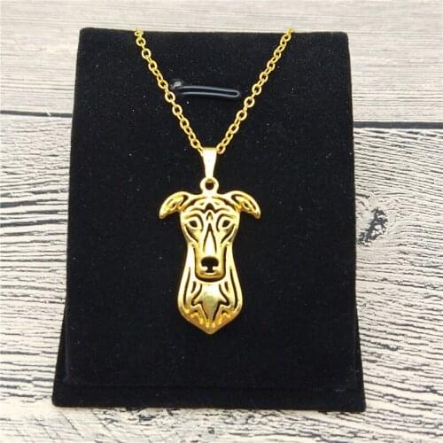 New Greyhound Necklace Trendy Style Greyhound Pendant Necklace Women Pet Jewellery Fashion Animal Dog Jewellery