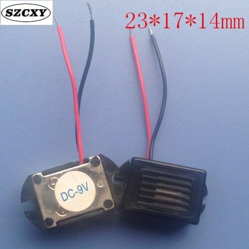 10PCSNew and original 22*16*14MM Mechanical buzzer 400HZ Active buzzer 9 v