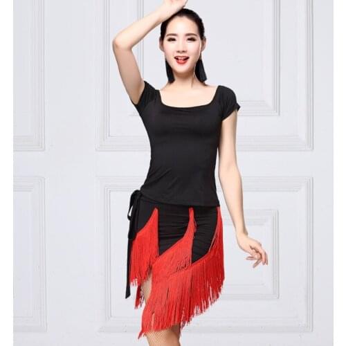 H2638 Latin Dance Performance Dress Clothing Women Adult Spring Fringed Fashion Slim Fit Costumes Female Professional Dance Wear
