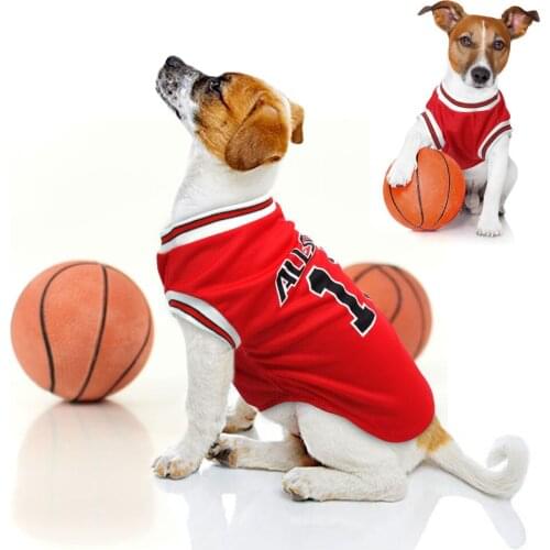 Dog Cat Clothes Spring Autumn Summer Thin WorldCup Vest Small Medium and Large Puppies Corgi Teddy Labrador Vest Pet Clothes