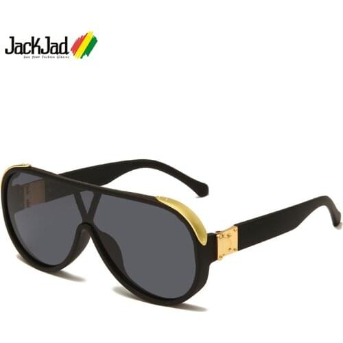 JackJad 2020 Fashion Cool Unique Shield Style Millionaires Sunglasses Vintage Pop Brand Design Sun Glasses Oculos De Sol 20232