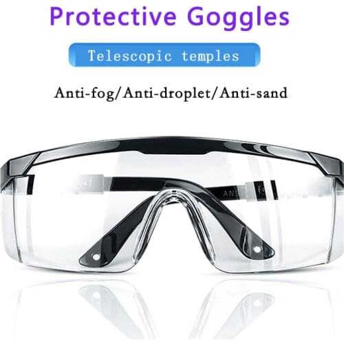 Bicycle Glasses Riding Driving Eyewear Sunglasses Running Anti-fog Safety Goggles Impact-proof Pull-leg Goggles