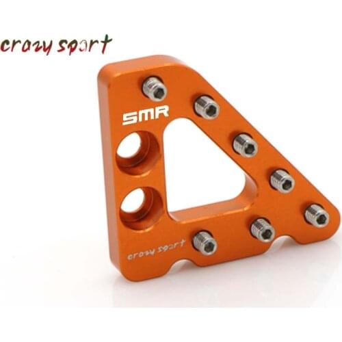 Rear Brake Pedal Step Plate Tip For KTM 450 560 SMR 500 530 XC-W 350 250 XCF-W Exlarge Pad Motorcylce