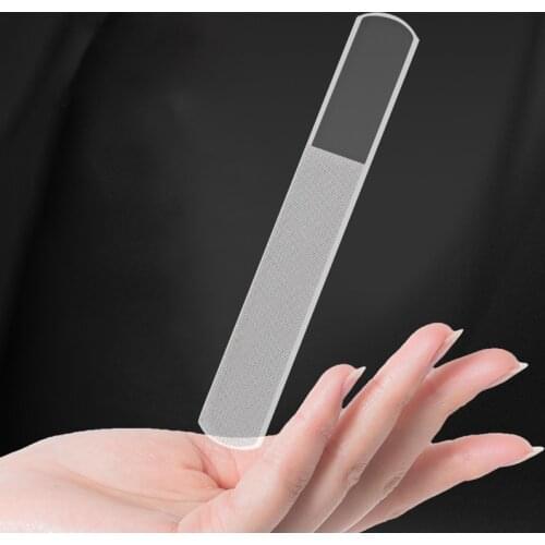 1Pc Nail File Brush Crystal Glass Nanometer Files For Manicure Pedicure Device Polishing Buffing Tools Nail Art Tools