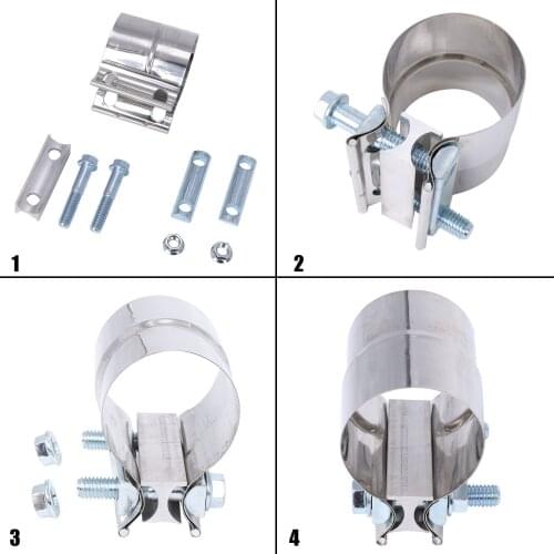 3 Inch Butt Joint Exhaust Band Clamp for OD to ID Pipes Exhaust Repair