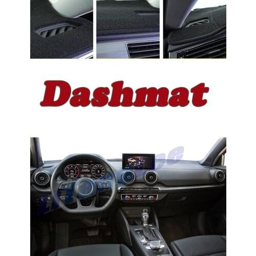 Car DashMat Cover Sun Protection Carpet Anti Slide Pad For Audi Q2 Q2L 2016~2021 Insulated Dash Mat