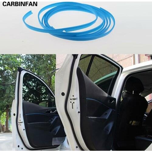 Free shipping For MAZDA CX-5 cx5 Interior doors decorative lines decorations light strip for cx-5 accessories