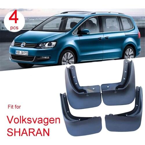 Car Mud Flaps for Volksvagen SHARAN of Gemany Brand Vehicle Decorative Mudguards Sand-proof Fenders Modified Accessories