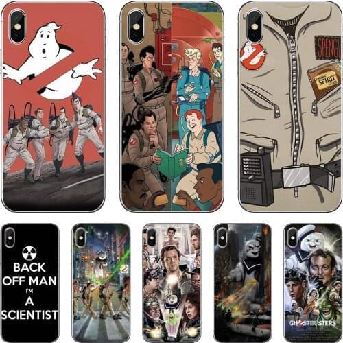 For Samsung Galaxy J5 J6 J7 J8 J1 J2 J3 J4 Plus 2018 Prime 2015 2016 2017 ghost-busters-ghostbusters-Famose-Film Soft Cover Bag