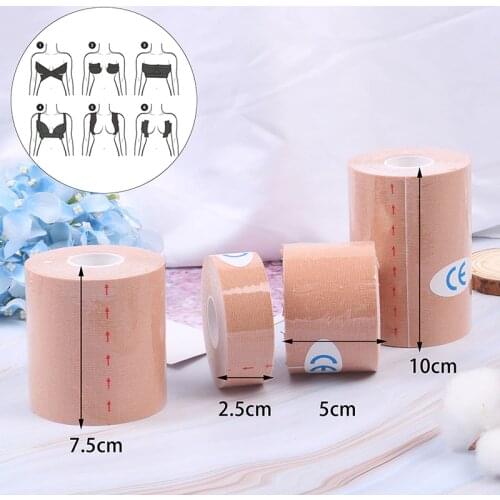1Roll 5m Women Breast Nipple Covers Push Up Bra Body Invisible Breast Lift Tape Adhesive Bras Tape