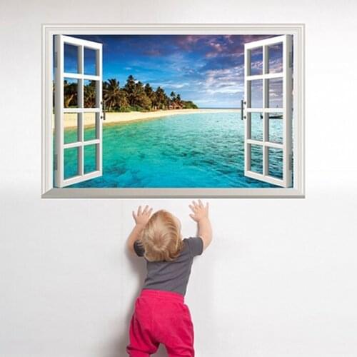 Beautiful Natural Forest Printed Large Wall Tapestry Sea View Hippie Wall Hanging Bohemian Wall Tapestries Mandala Wall Decor