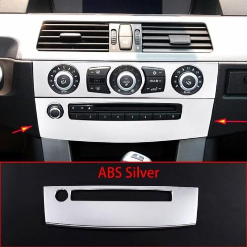 ABS Air Condition Volume Control Switch Button Cover For BMW 5 Series E60 E61 2004-2010