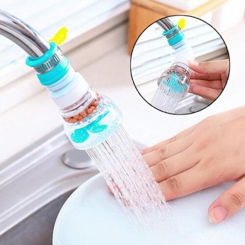 360 Degree Adjustable Kitchen Faucet Extension Tube Water Tap Filter Gadget Kitchen Accessories
