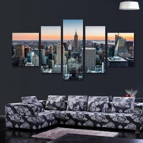 New 5 Pieces/sets Canvas Art Canvas Paintings Photography Scenery Murals Sitting Decorations For Home Wall Art Prints Canva\0037