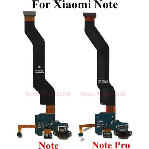 Original USB Charging Port Dock Flex cable For Xiaomi Note pro USB Charger plug Board Connector Replacement parts