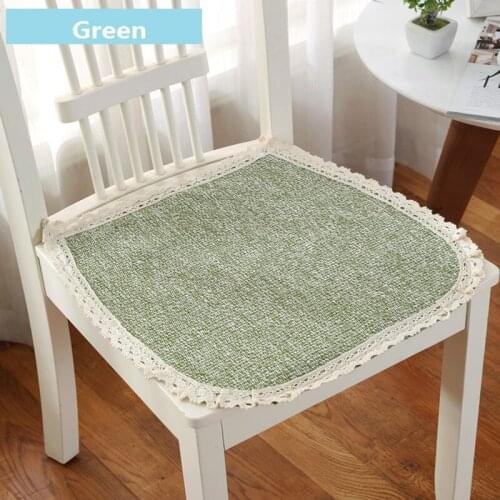 Modern Dining Chair Cushion Office Home Decor Seat Cushion Solid Color Comfortable Bar Chair Sofa Pillow Buttocks Seat Cushion