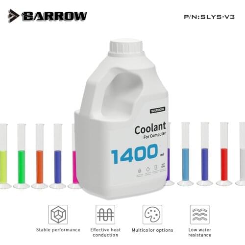Barrow Special Heat Dissipation Cold Liquid Anti-corrosion Thermal Fluid For PC Water Cooling System De-precipitation Deoxidize