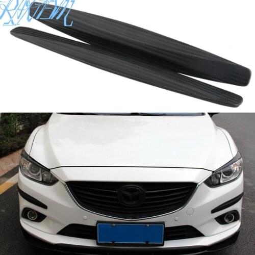 2pcs/set Car Front&Rear Bumper Protector Protector Sticker For Citroen C1 C2 C3 C4 C4L C5 DS3 DS4 DS5 DS6 Automobile Accessories
