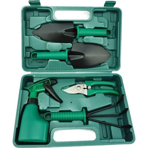 5pcs Garden Tool Kit With Carrying Case Heavy Duty Gardening Tools Gardening Gifts For Men Women