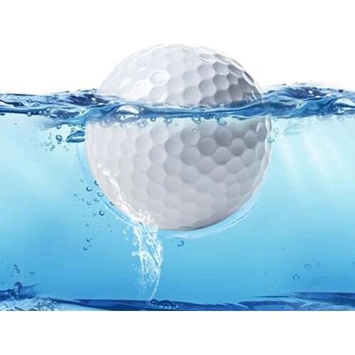 5 Pcs Golf Floating Ball Outdoor Sports Golf Game Ball 2 Layers Golf Balls