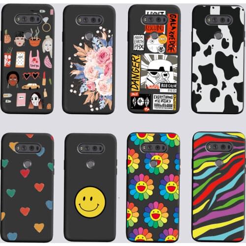 For LG V20 Case Silicone Soft TPU Phone Cover for LG G8X Thinq / V50S Thinq Case Cute Coque for LGG8X V 50S LGV20 Fundas Covers