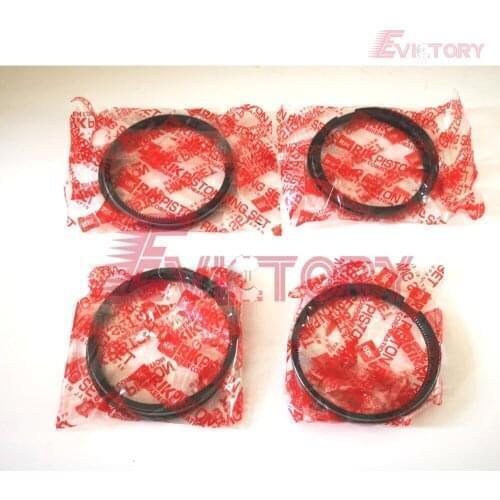 For MITSUBISHI K4D cylinder head complete full gasket ring overhaul rebuild kit