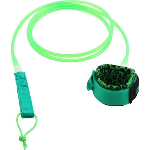 6/10ft Surf Rope Elastic Safety Surfboard Foot Leash For Outdoor Water Sports Surfing Coiled Stand UP Paddle Board Leg Surf Rope