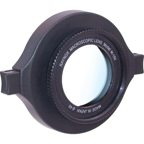 DCR-150/DCR-250 Snap-On Macro Lens with 49 mm Front Filter Thread for 43mm 52mm 55mm 58mm 62mm 67mm Lens