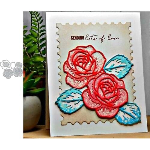 2021 New Arrival Blooming Flower Metal Cutting Dies for Scrapbooking Decor Stencil Handmade Card Make Model Craft Mold Die Cut
