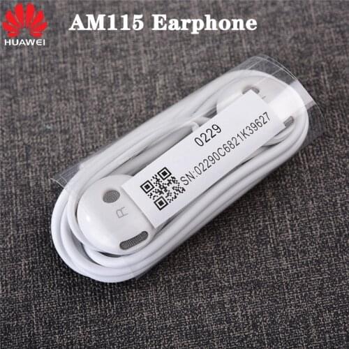 Huawei Honor AM115 Headset With 3.5mm In Ear Earbuds Earphone Speaker Wired Controller For Huawei P10 P9 P8 Honor 9 9X Pro 10 20