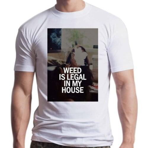New Weed is Legal in My House Hipster T Shirt Men Women Unisex Top No Pain No Gain 334