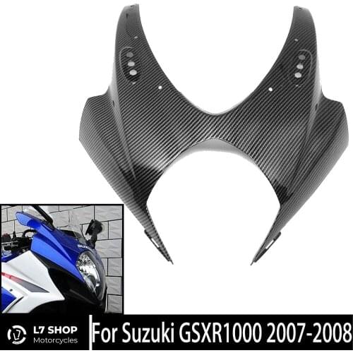 Motorcycle ABS Carbon Fiber Fairing Parts Injection Molded Protective Shell Suitable For SUZUKI GSXR1000 2007 2008