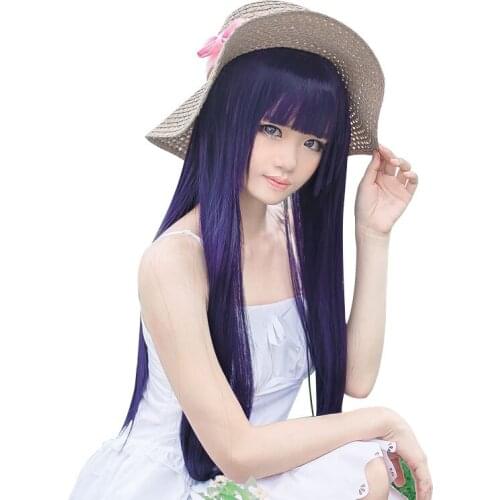 HSIU Ruri Gokoru KuroNeko Cosplay Wig List of Oreimo episodes Costume Play Wigs Halloween Costumes Hair