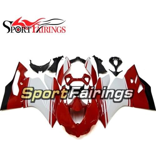 Complete Fairings For Ducati 899 1199 12 13 2012 2013 ABS Plastic Motorcycle Fairing Kit Frames Cowling White Red Bodywork New