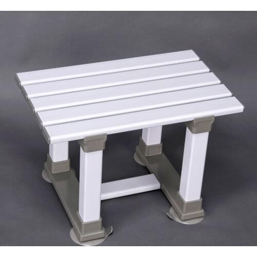 Simple generous bathtub board with suction cup household Eco-friendly elderly shower stool durable non-slip bathroom chair