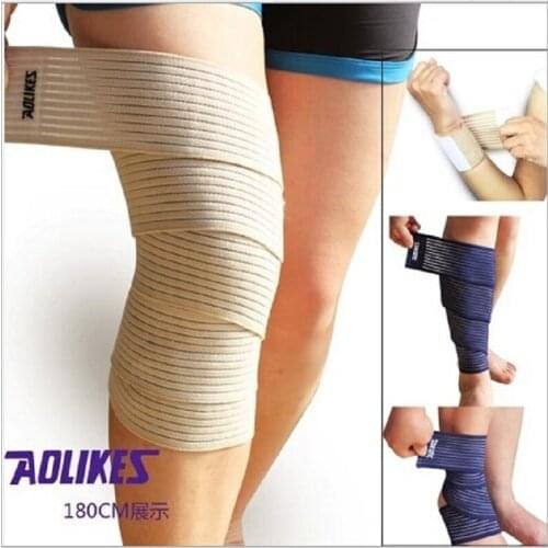 2pcs/pair 180X7cm elastic belt sports protector /multipurpose knee protection /arm protector/Wrist Support Durability Bracers