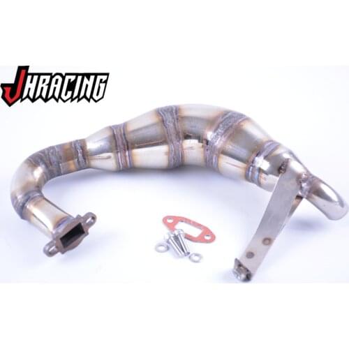 Full Handmade Tuned Pipe Exhausted Pipe for 1/5 Scale LOSI DBXL Compatible for RCMK XCR
