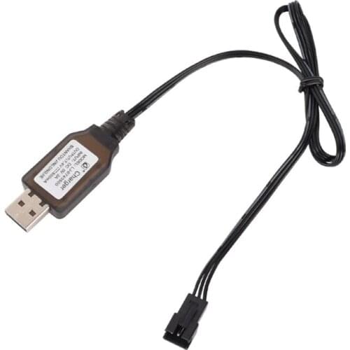 6.4v/7.4V Charger Li-i SM-3P RC Toys remote control positive portable USB H054