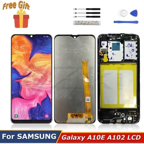 6.2" Amoled For Samsung Galaxy A10E A102 SM A102W LCD Display Screen Replacement Digitizer Assembly SM A102U A105F Repair Tools