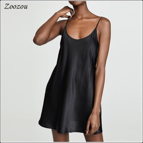 Zoom Zhou Solid Summer Dresses