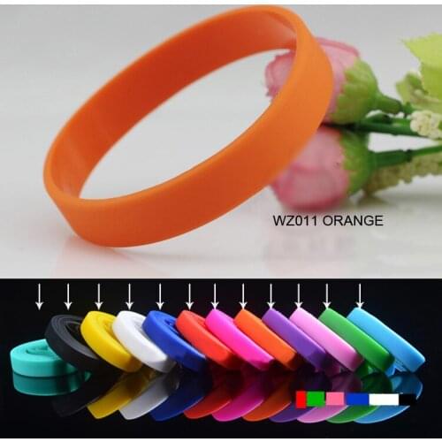 100pcs/lot Creative Luminous bracelets /silicone wristbands /sports spot product /multicolor printing