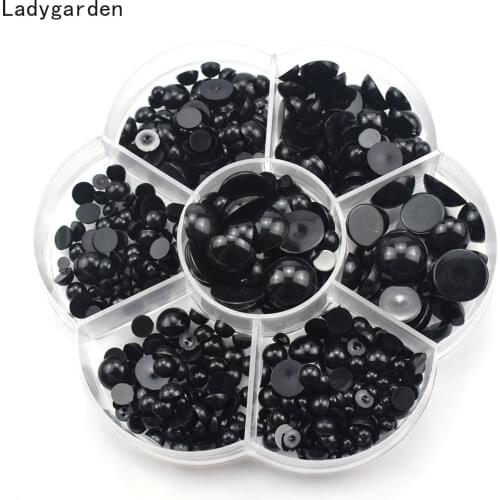 1000PCS Plastic Black Eyes for Dolls Toys for Bear Button Toy DIY Crafts Safety Child Kids Doll Eye Accessories 3/4/5/6/7/8/10MM