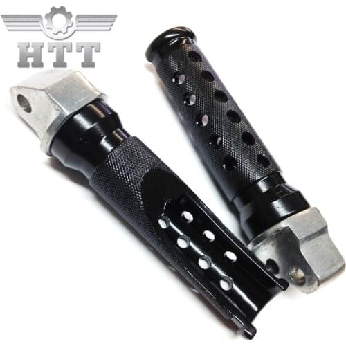 Aftermarket free shipping Rear Foot Pegs For Suzuki GSXR Hayabusa SV650/S TL1000R/S GSF600 BANDIT RF600 BLACK