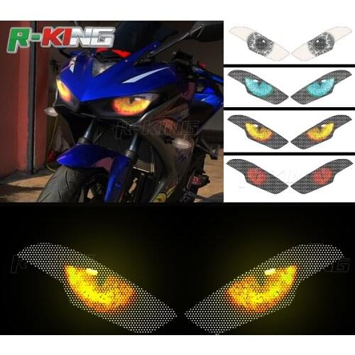 For YAMAHA YZF-R3 R25 2015-2018 Motorcycle Accessries Headlight Guard Head Light Lens Cover Protector Film Decoration Sticker