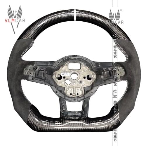 Private custom carbon fiber steering wheel for vw golf mk7/7.5 gti/r