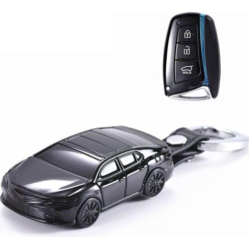 Car Model Shape Car Smart Key Cover Key Case For Hyundai Santa Fe Grand ix45 Centennial Genesis